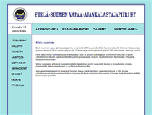 Tablet Screenshot of esvapaa-ajankalastajat.fi